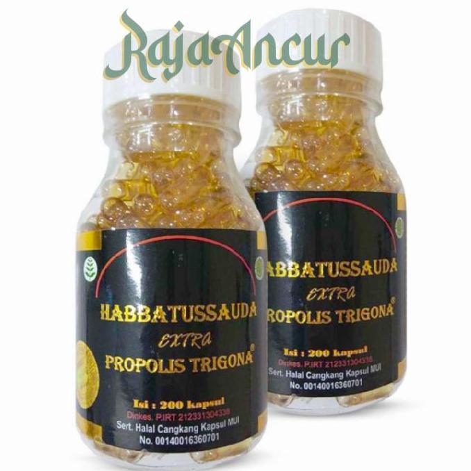 Habbatussauda Extra Trigona 200 Kapsul