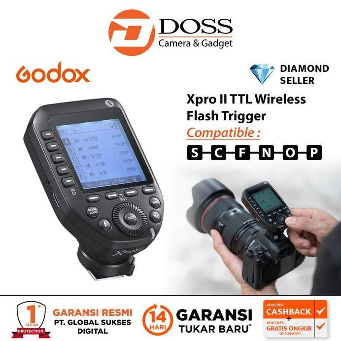 Godox XPRO II Wireless Flash Trigger Godox XPROII