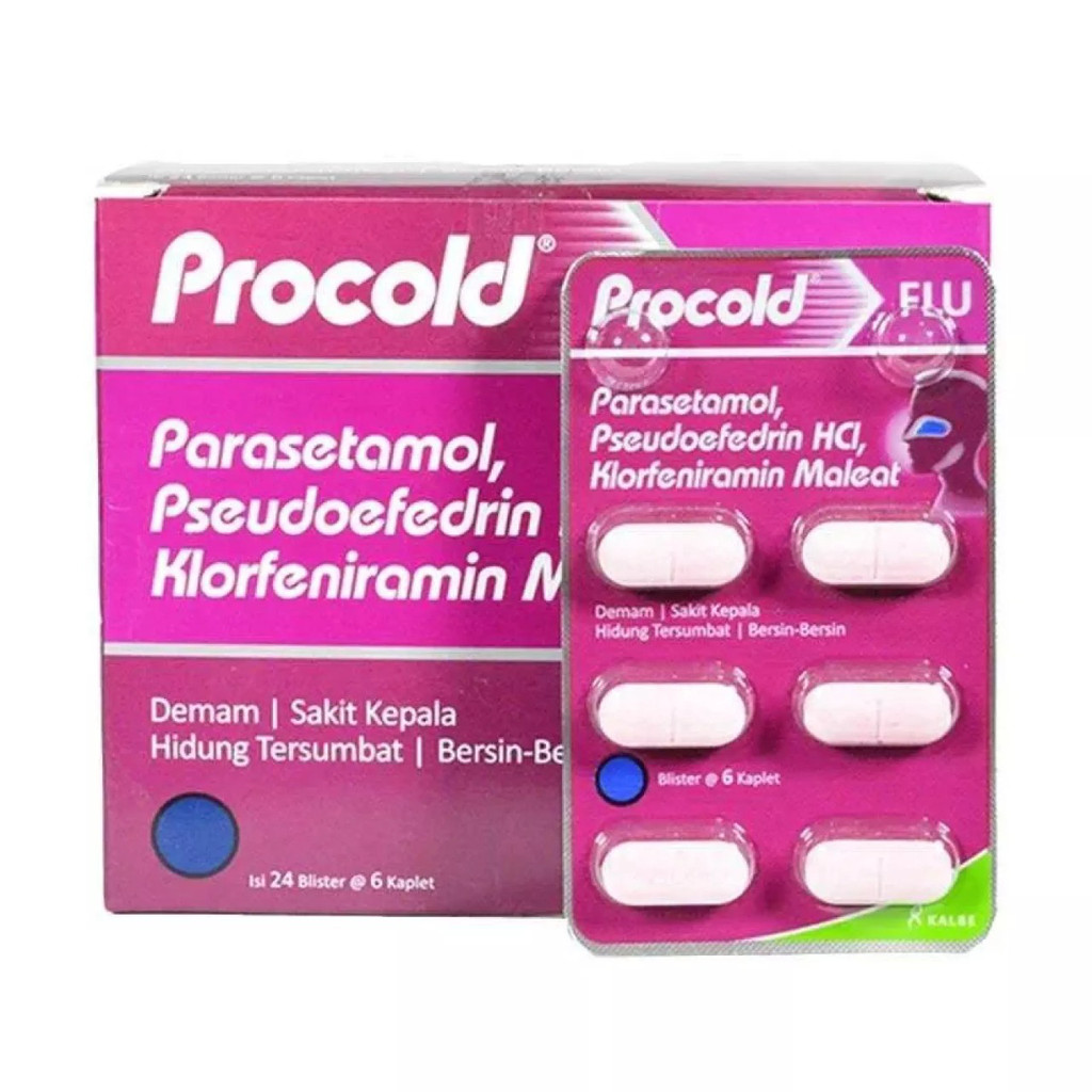 PROCOLD FLU 1 BLISTER @ 6 KAPLET