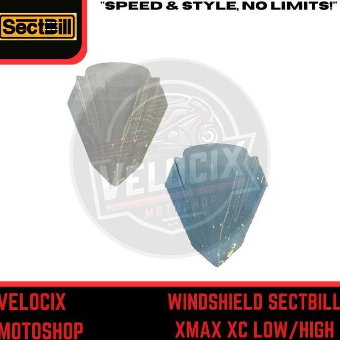 Windshield Sectbill Xmax 2023 Xc Low/High Harga Khusus