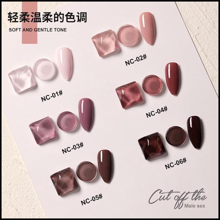 As code NC nail gel polish satuan 15ml