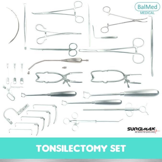 [ New ] Surgimax Tonsilectomy Set