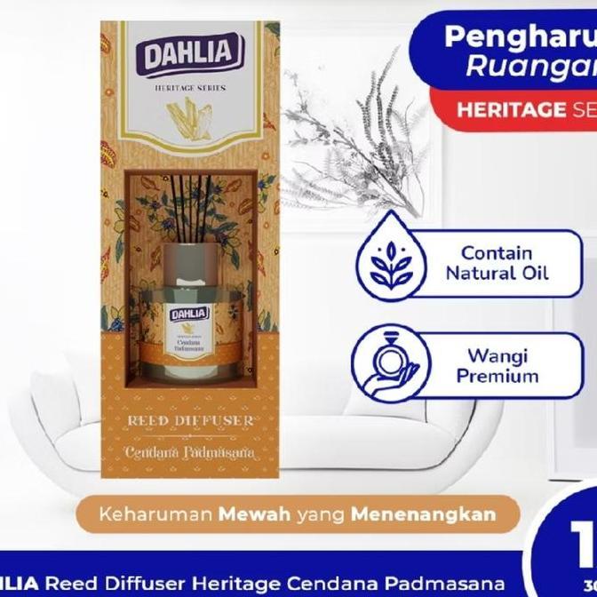 Dahlia Red Diffuser Cendana dan Reffil
