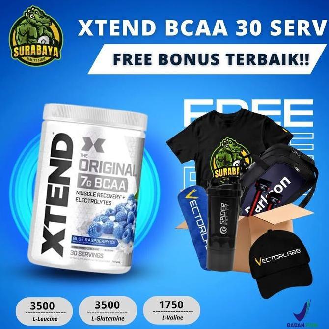 Xtend BCAA 30 Serving Scivation BPOM