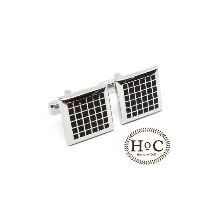 Cufflink Kancing Manset Square Multi Cufflinks