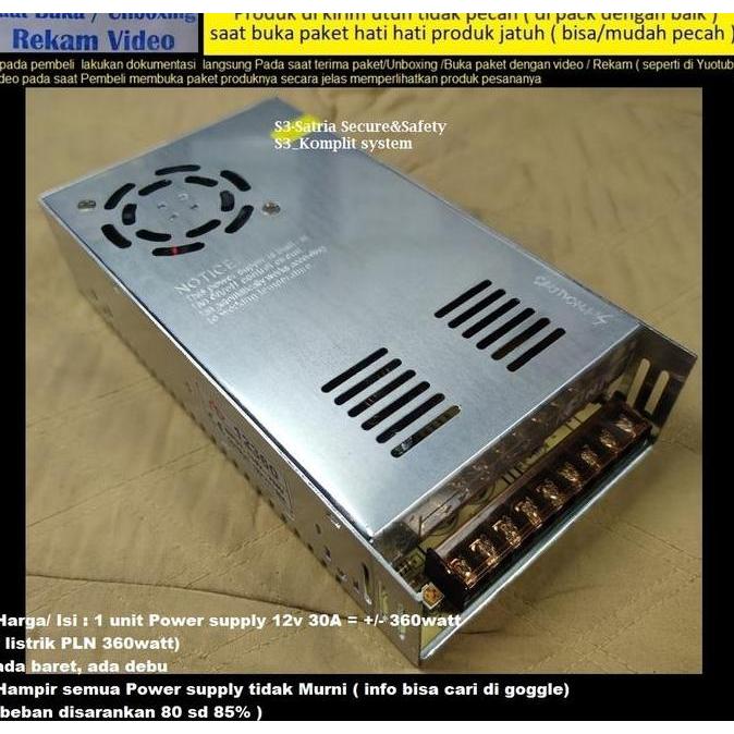 Denco- Power Supply Switching 12V 30A