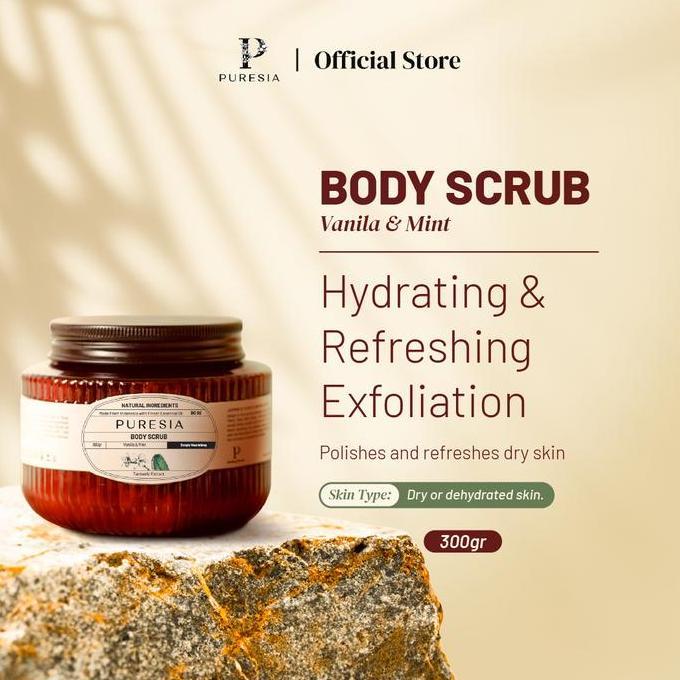 PURESIA | Body Scrub Vanilla & Mint 300gr