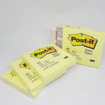 Post it 3M 654 ( 76 x 76 )