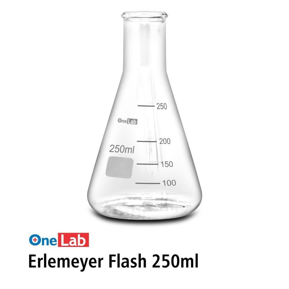NEW Erlenmeyer Erlemeyer Flask 250 Ml OneLab OJ **