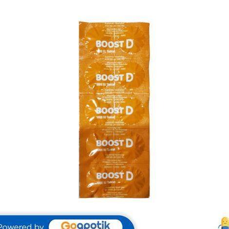BOOST D 5000 IU STRIP 10 TABLET