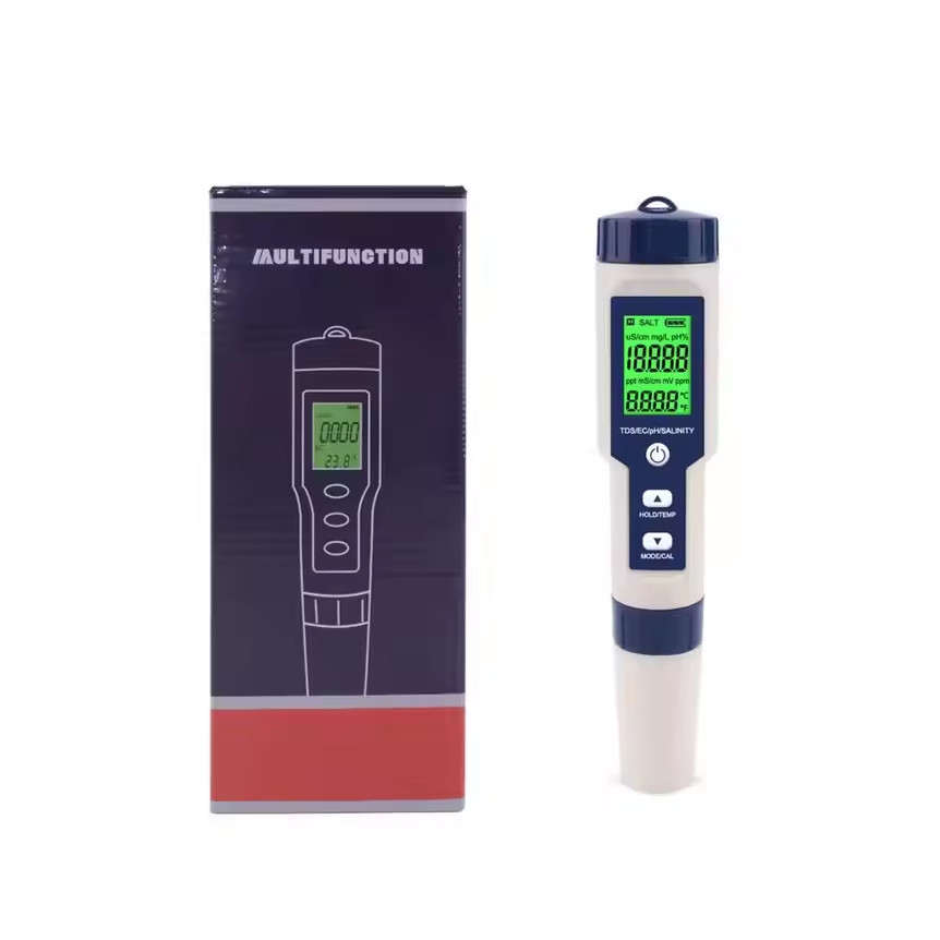 PH TDS EC Temperature Meter 5in1 Digital