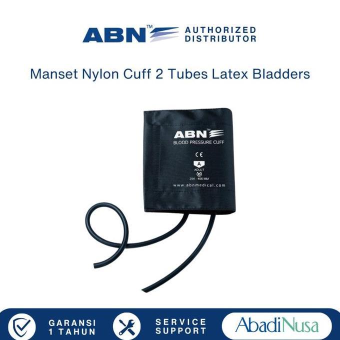 Manset ABN Nylon Cuff 2 Tubes Latex Bladders