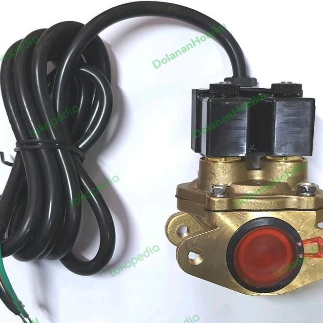 Double Solenoids Valve D=3/4" Spbu/Pertashop