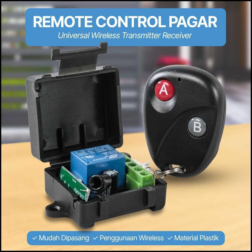 Songle Universal Wireless Transmitter Receiver Remote Control Pagar - C09