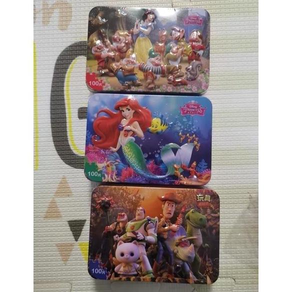 puzzle jingsaw disney theme 100pcs