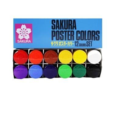 Sakura Cat Poster Set 12X30Ml