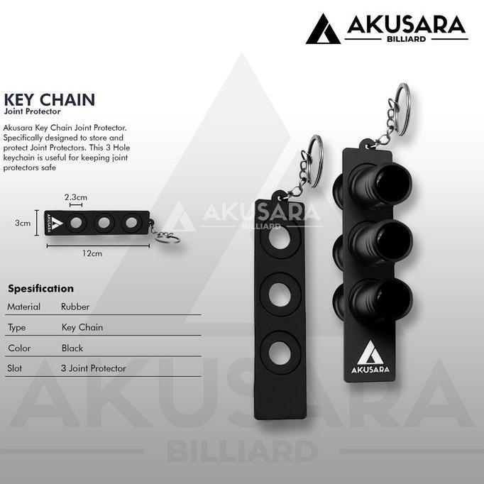 Keychain Rubber Akusara Holder Joint Protector