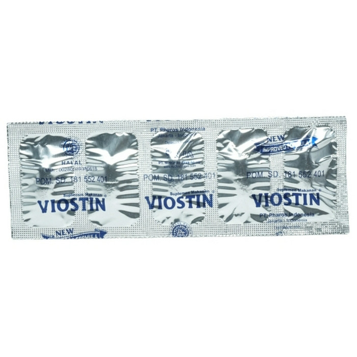 VIOSTIN 1 STRIP 5 TABLET