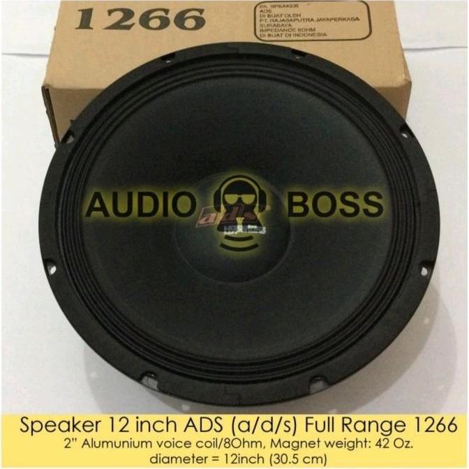 Speaker Fullrange ADS 1266 12 inch Diskon
