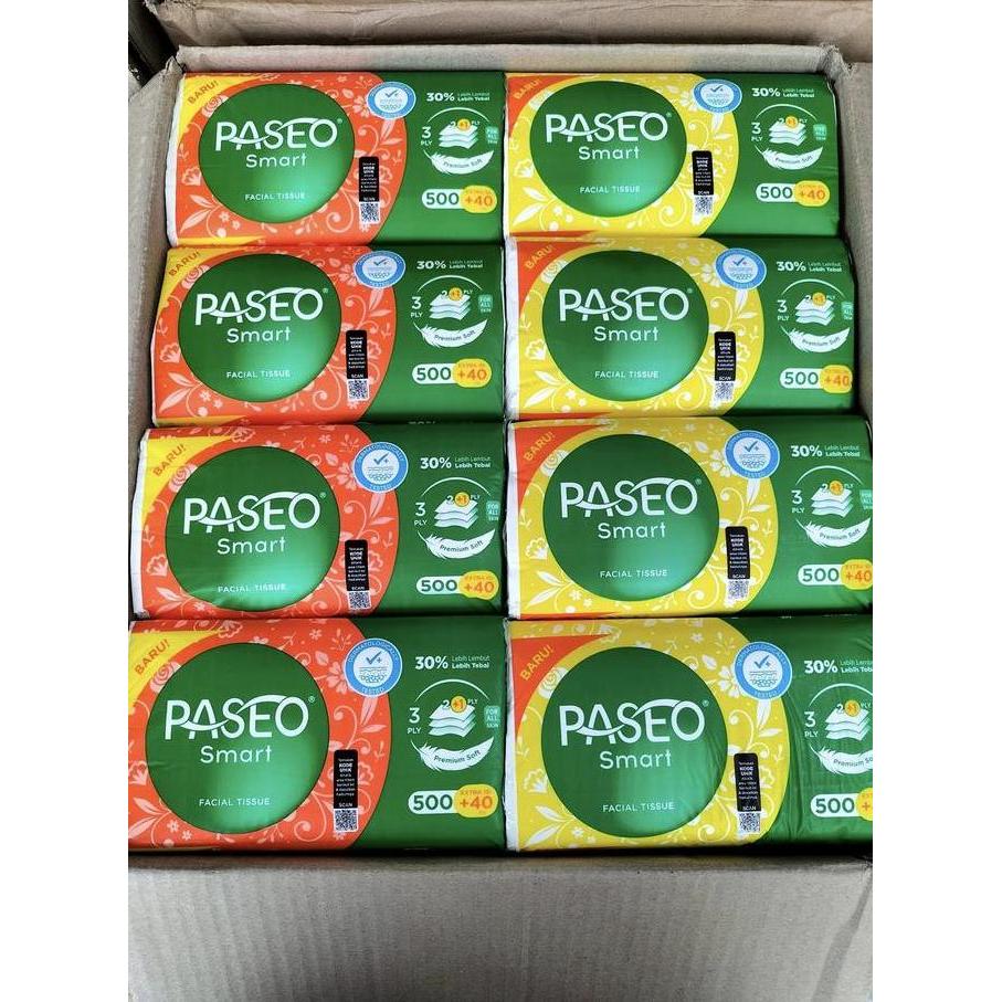 Pulito- Tissue Paseo 540 Sheet ( 8 Pack )