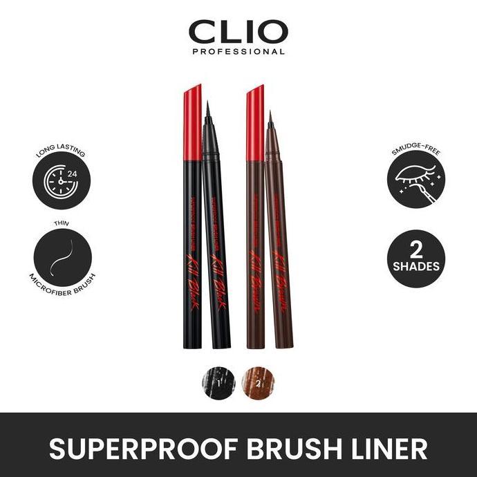 TERBARU - CLIO Superproof Brush Liner