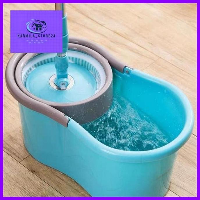 SHENAR SPIN MOP PUTAR 360/ALAT PEL STAINLESS EMBER