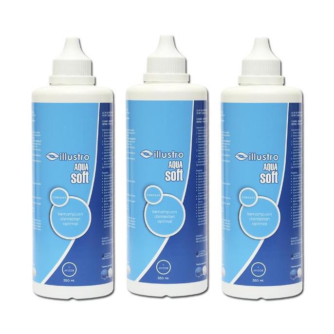 Cod,Bisa- Illustro Aquasoft Solution - 3 Pcs