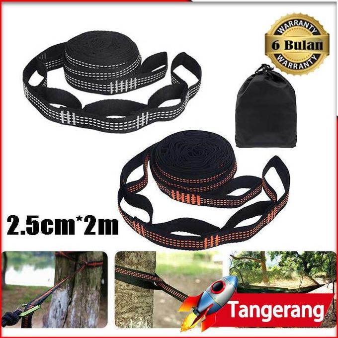 Why99- 2Pcs Webing Hammock / Strap Hammock / Hammock Rope