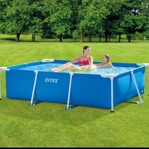 Kolam Intex Rectangular Frame Pool SmallINTEX 28270