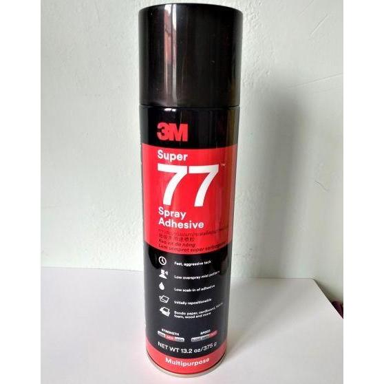 TERMURAH - 3M Super 77 - Multi-Purpose Spray Adhesive