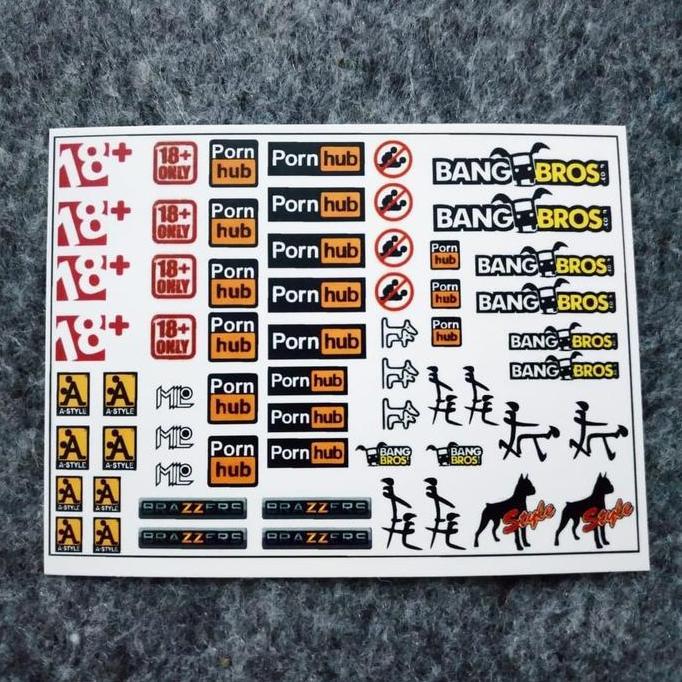 DECAL HOTWHEELS UNIVERSAL 18+ BA33