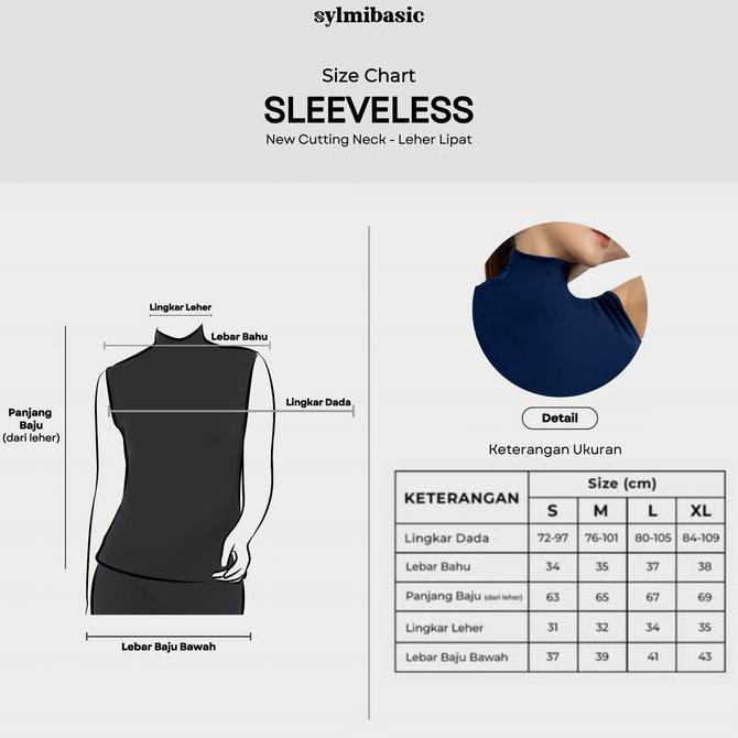 [New Collection 1] Sleeveless Cooltech Basic by Sylmibasic