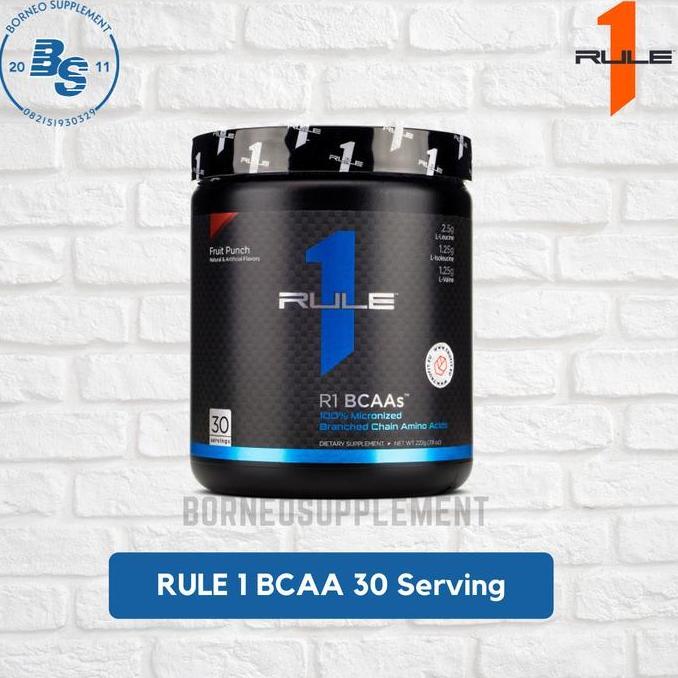 Rule 1 Bcaa 30 Serving Ruleone Bcaa Powder rule1