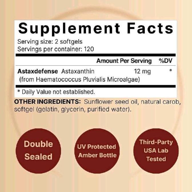 Astaxanthin 12mg (Naturebell)