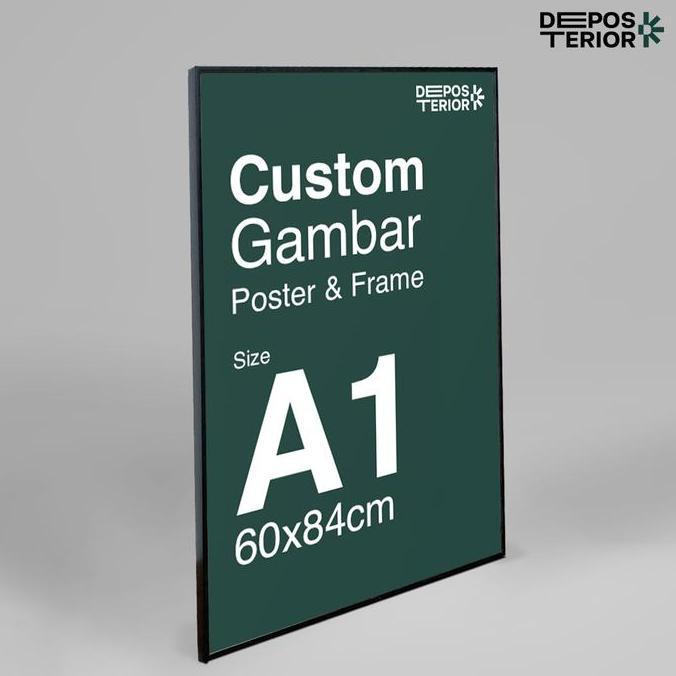 Poster Frame Custom gambar A1 60x84