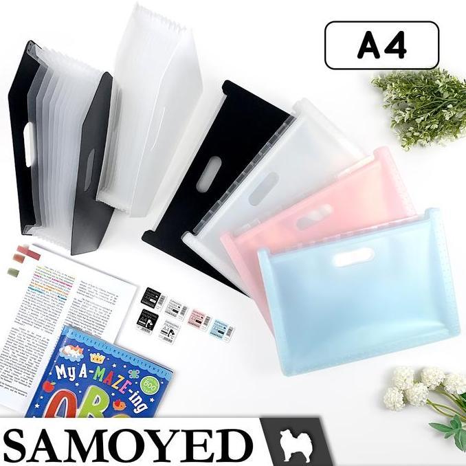 Packen- Map Harmonika / Sekat / Expanding Folder / Box / File A4 Samoyed Efd-4S