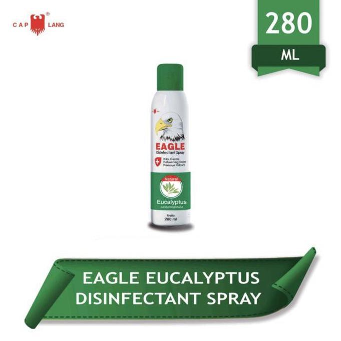 NEW EAGLE EUCALYPTUS SPRAY ORIGINAL CAP LANG 280ML ORI