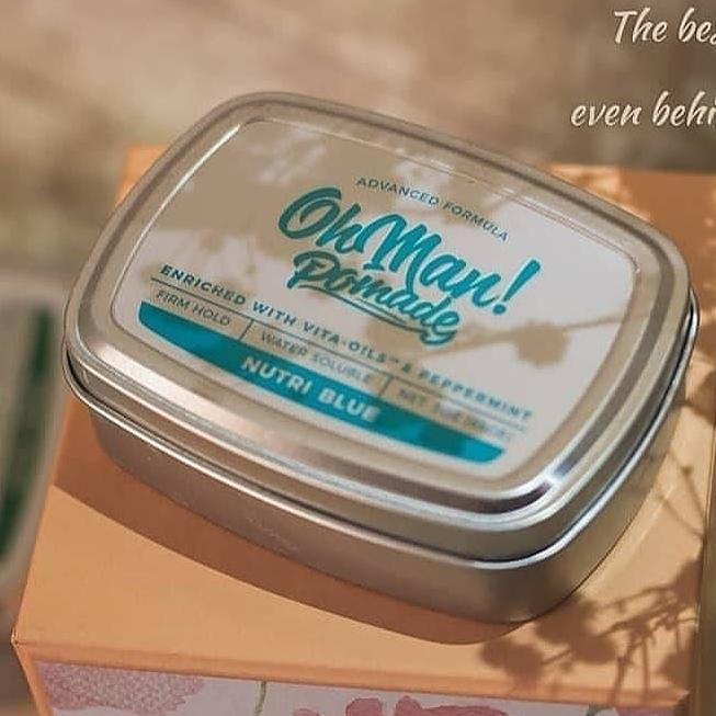 Pomade Oh Man Nutri Blue