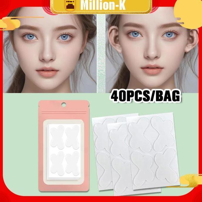 TELENIUM 40Pcs Elf Ear Plasters / Cosmetic Ear Correct Patch / Perekat Telinga Elf PROTOK
