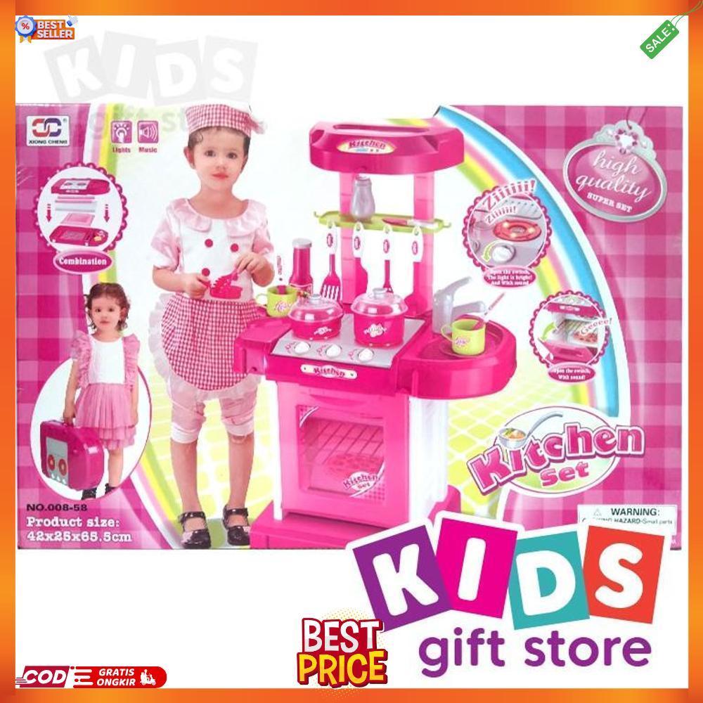 KITCHEN SET KOPER - MAINAN MEMASAK [A3]