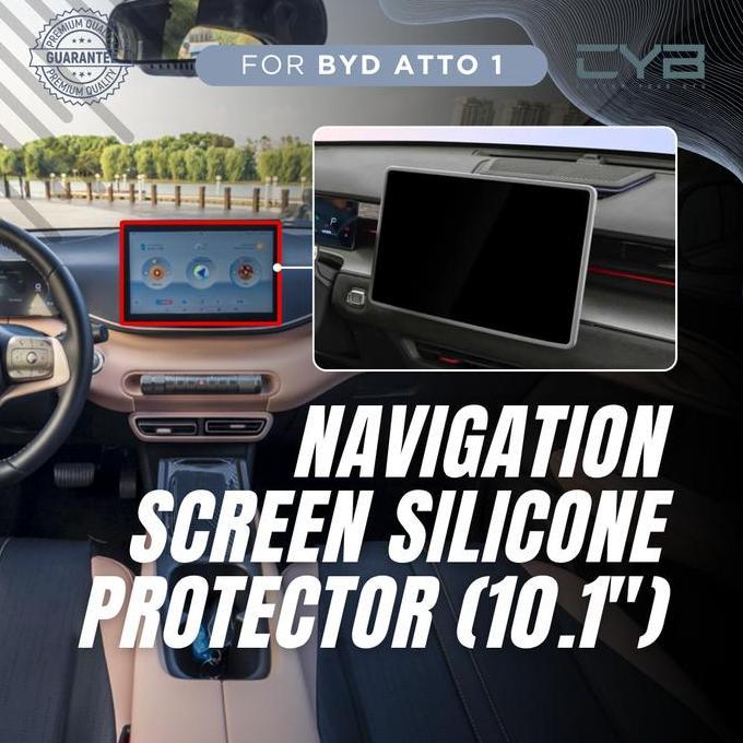 Byd Atto1 - Navigation Screen Silicon Protector 10.1" Premium