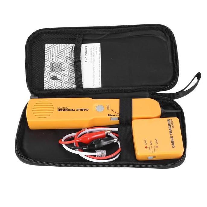 BAQDUNIS Cable Finder Tone Generator Probe Tracker Wire Network Tester Tracker