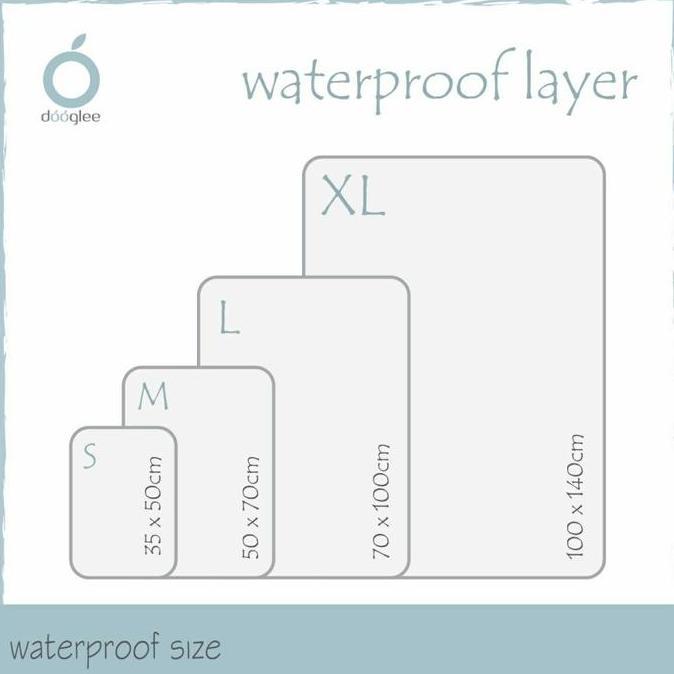 Promo Dooglee Waterproof Layer Perlak Bayi Cod