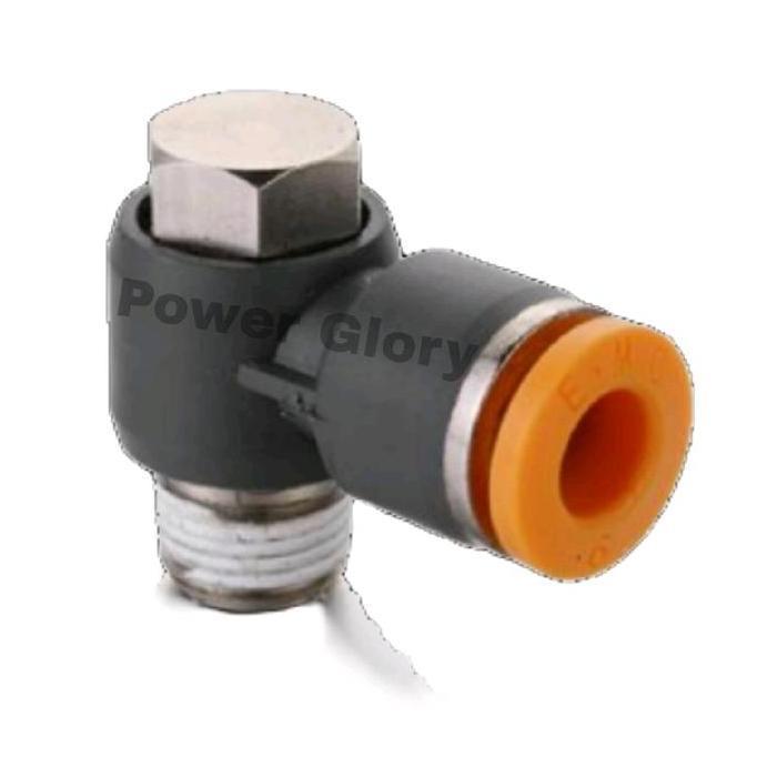 Zph 8Mm 01-02-04 Fitting Pneumatic Emc Restock!