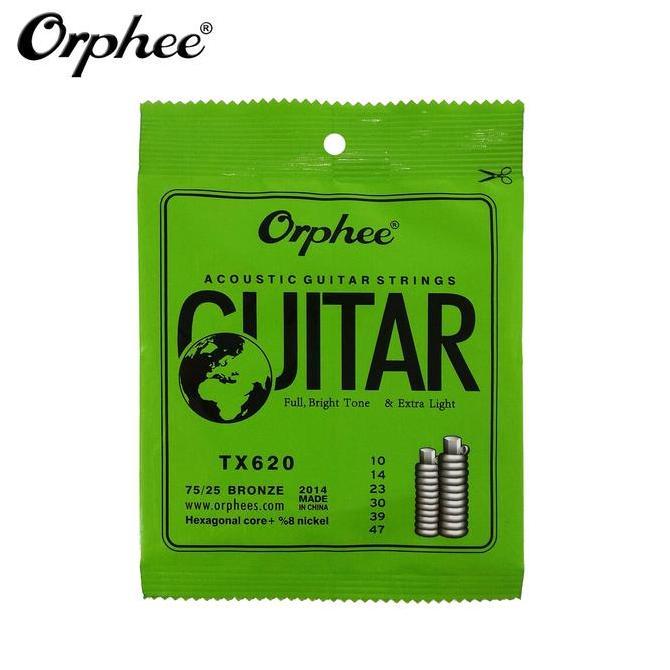 Senar Gitar Akustik Orphee TX620 Extra Light