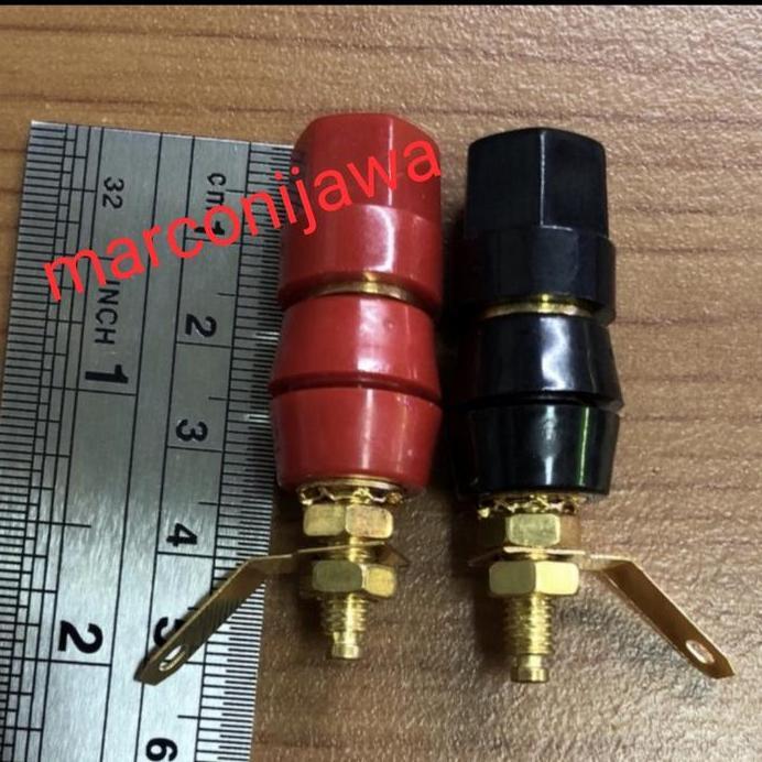 Binding pot merah hitam satu set