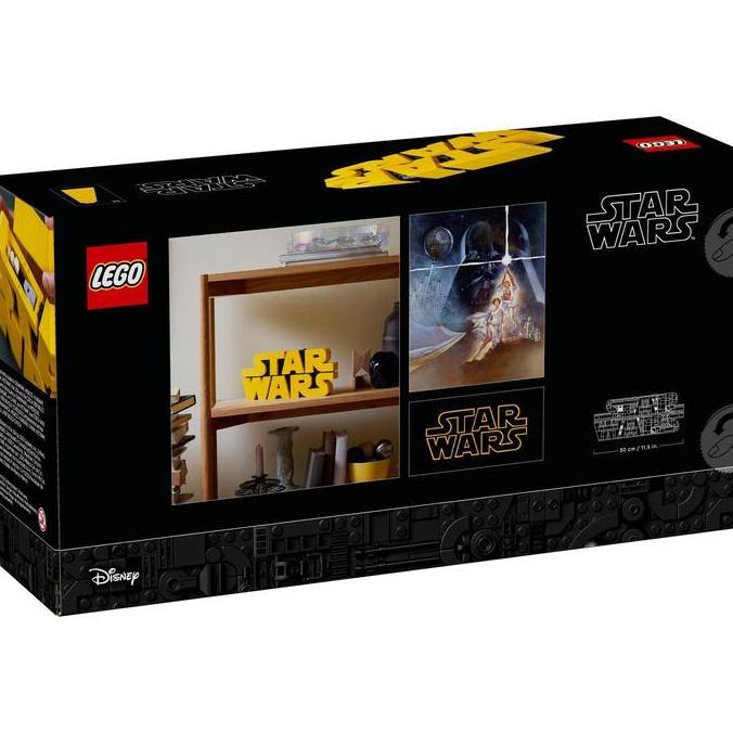 Promo Lego Starwars 75407 Brick-Built Star Wars Logo Cod