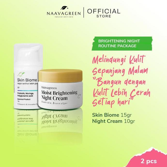 Naavagreen Brightening Night Routine Package