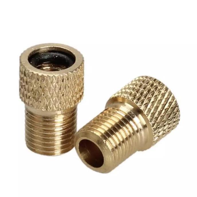 Promo Adaptor Pentil Sepeda Presta Kuningan Cod