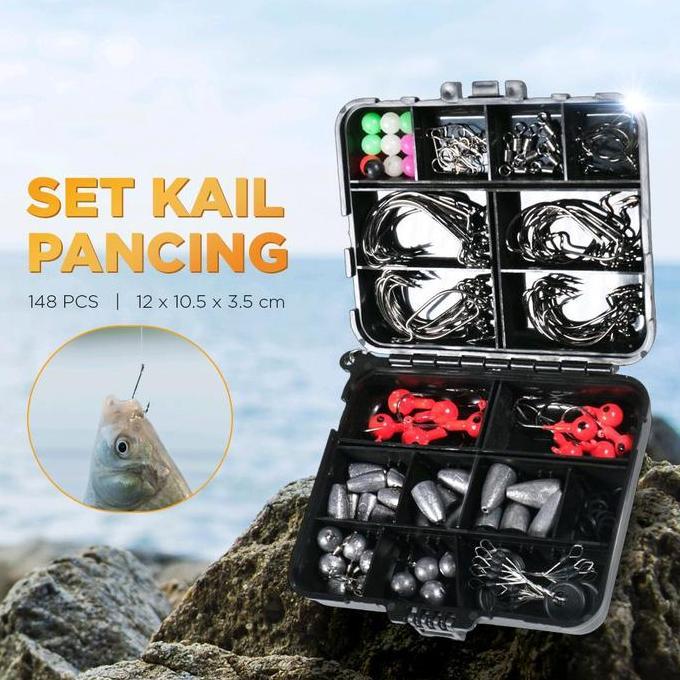 SET AKSESORIS CASTING + BOX PANCING